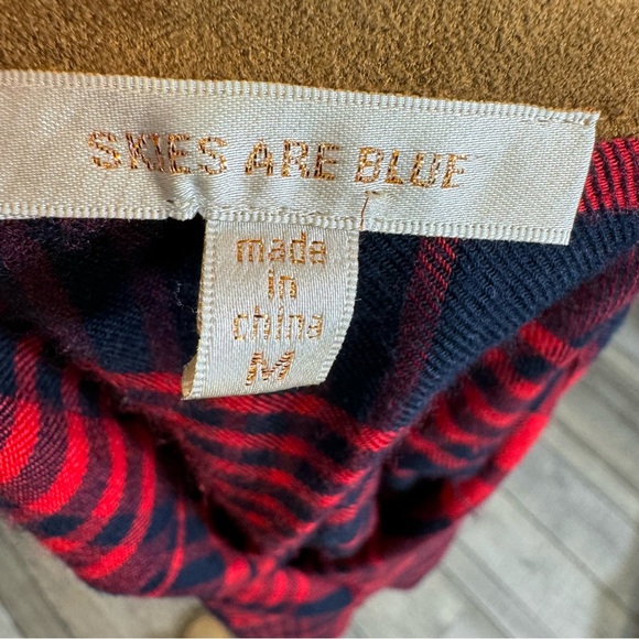 Skies Are Blue Maquire Elbow Patch Top - Medium - Picture 5 of 7